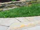 Raised Bed and Flagstone Walk